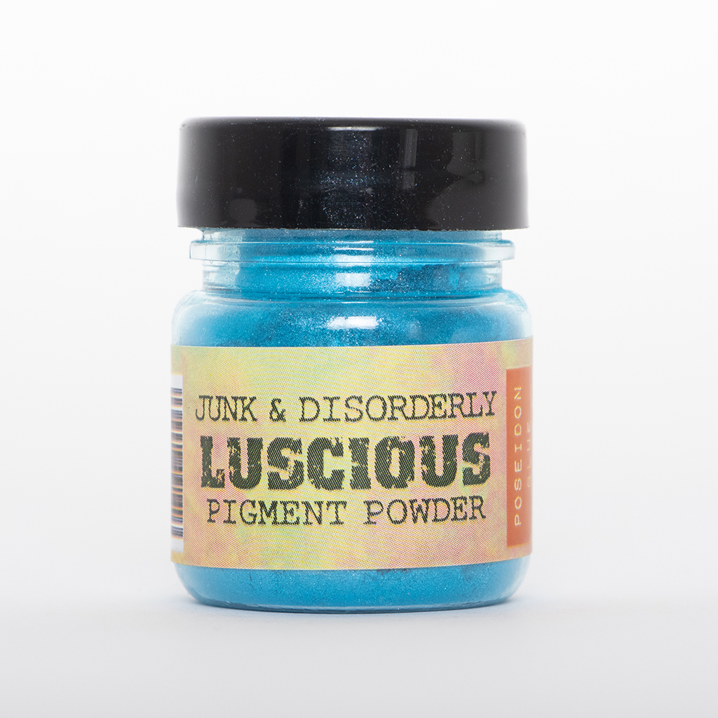 Luscious Pigment Powder - Poseidon Blue (25ml)